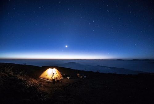 西城景区星空帐篷